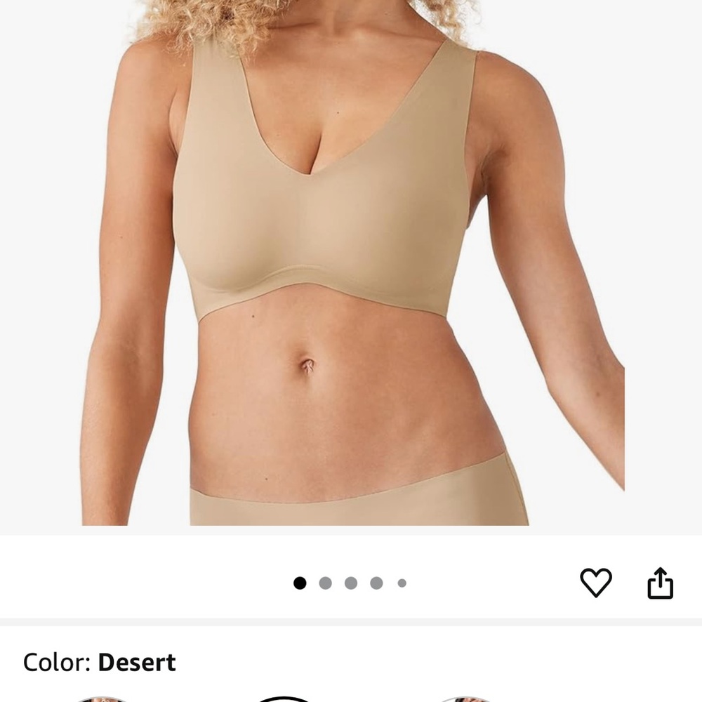 TRUE & Co $58 retail! Light/Skin colorSeamless Bra